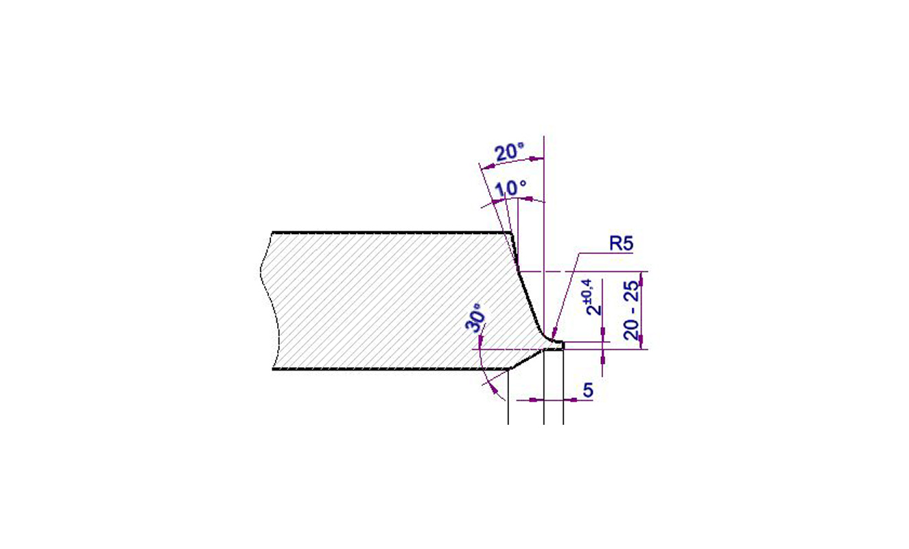 Area Tubi - Bevelling