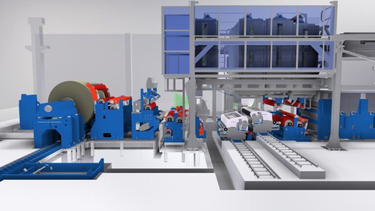linea di verniciatura a liquido