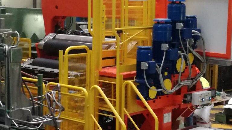 linea di verniciatura: dettaglio impianto