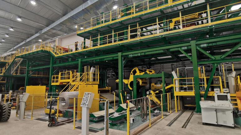 linea di verniciatura realizzata da Barni Officine Meccaniche